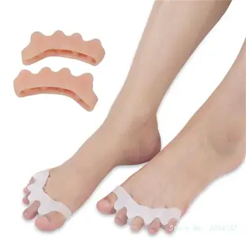 1/10 пары разделителей пальцев, распорки для пальцев, выпрямитель для пальцев для мужчин и женщин, молоткообразный носок, перекрывающий носок, когтистые пальцы уменьшают стопу