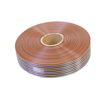 1 М 2 М 3 М 4 М 5 М 10 М 40-контактный провод Dupont Плоский цветной ленточный кабель Rainbow 1,17 мм