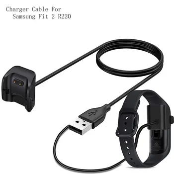 1 м USB-кабель для зарядки Samsung Galaxy Fit 2 SM-R220 Зарядное устройство док-станция для Samsung Fit 2 Адаптер для часов