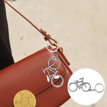 1 ШТ. Металлические Пивные Велосипедные брелоки для ключей, открывалка, Ретро-велосипед, брелок для женщин, Мужская сумка, подвеска, креативный ювелирный подарок для езды на велосипеде