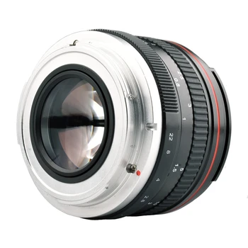 1 Штука Телеобъектив среднего размера 50 мм F1.4 USM, полнокадровый объектив с большой диафрагмой для объектива камеры Sony Nex