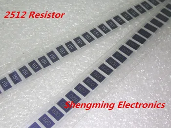 100шт 2512 SMD 1 Вт чип-резистор резисторы 0 ом ~ 10 М Ом 0R 10R 100R 220R 330R 470R 1K 4,7K 10K 100K 220K 330K 470K 680K