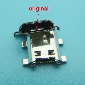 100шт Micro USB 7pin Разъем мобильного зарядного порта задняя заглушка для Samsung I8262 J5 Prime On5 G5700 J7 Prime G6100 G530 G532