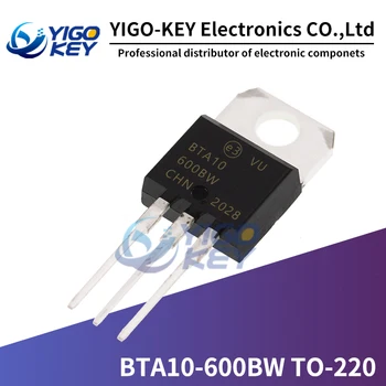 10ШТ BTA10-600BW TO-220 BTA10-600 TO220 Новый оригинальный транзистор Бесплатная доставка