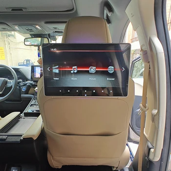 13,3-Дюймовый Автомобильный ТЕЛЕВИЗОР С Подголовником Монитор Для Lexus Android 11,0 Сенсорный Планшет Мультимедийный Видеоплеер Поддержка Гарнитуры/HDMI/Зеркального Отображения