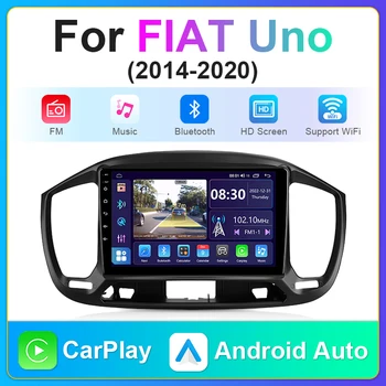 2 Din Android Радио Стерео для FIAT UNO 2014-2020 Автомобильный Мультимедийный Плеер Навигация GPS WIFI Автомагнитола Головное Устройство Автомагнитола Аудио