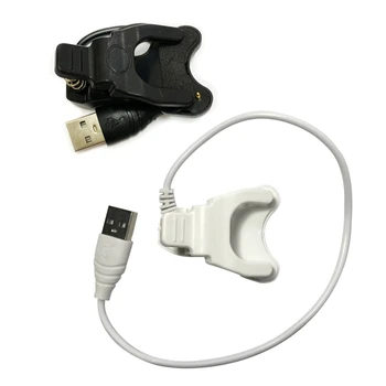 2-контактный кабель для зарядки с зажимом диаметром 9 мм Применяется к детским умным часам для смарт-браслетов Интерфейс USB для экстренного резервного копирования Char P9JD