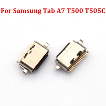 2 шт./лот для Samsung Galaxy Tab A7 10.4 (2020) T500 T505 USB-док-станция для зарядки, порт для зарядки, разъем для подключения к розетке