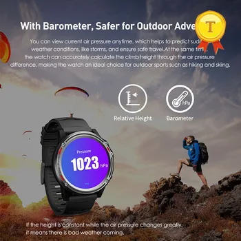 2019 самый продаваемый модный 4g sim wifi спортивный смартфон-часы мужские для мониторинга сердечного ритма с Альтиметром, барометром, gps, картой Google