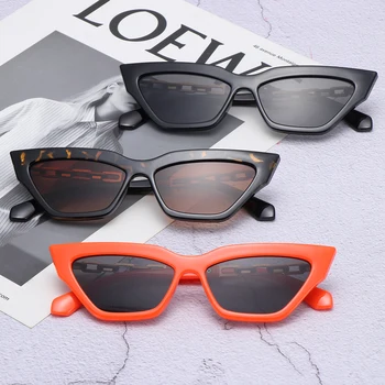 2022 Классические Женские солнцезащитные очки в Маленькой оправе UV400 оттенков Винтажные Очки для защиты от солнца на открытом воздухе Уличные Очки ярких цветов