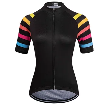 2022 Новая женская велосипедная куртка с коротким рукавом, MTB Свитер, Дорожный топ, Велосипедная спортивная одежда, Джерси для скоростного спуска, Дышащая Черная рубашка