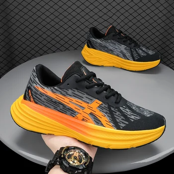2023 Новые кроссовки для бега, мужские удобные спортивные кроссовки, обувь для прогулок, нескользящая дышащая модная легкая повседневная обувь