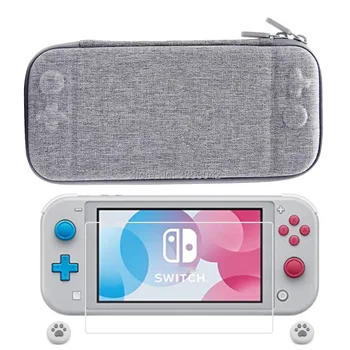 4 в 1 для Nintend Switch Lite, сумка для переноски, чехол для экрана из закаленного стекла для мини-консоли Nintendo Switch