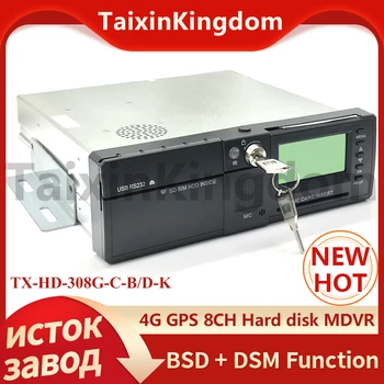 4G GPS WIFI 8-канальный жесткий диск mdvr узел удаленного мониторинга грузового вагона / поезда с функцией ADAS + DSM + BSD производитель