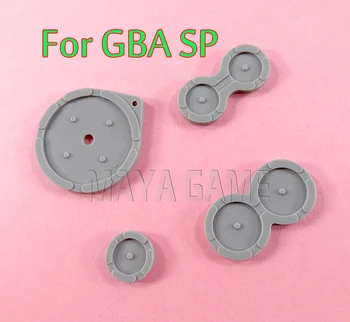 50 комплектов токопроводящих резиновых кнопок для замены комплекта для ремонта игровой консоли GameBoy Advance GBA SP