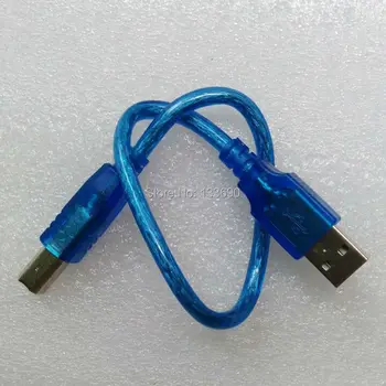 50 шт. \ лот, Оптовая продажа, синий 30 см удлинитель USB 2.0 A-B для 3D-принтера DIY R3