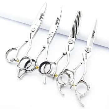6-дюймовые ножницы с плоской головкой профессиональные парикмахерские ножницы инструмент для истончения зубных ножниц парикмахерские ножницы для измельчения ножниц