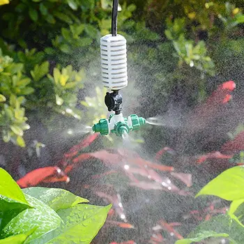 6шт Садовый дождеватель с четырьмя рычагами автоматического полива, надежное крестообразное распыление воды на траву для домашнего садоводства