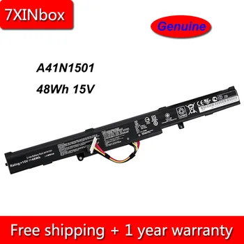 7XINbox 48Wh 15V Подлинный Аккумулятор Для Ноутбука A41LK9H A41N1501 Для ASUS GL752JW GL752 GL752VL GL752VW N552 N552V N552VW N752 N752V
