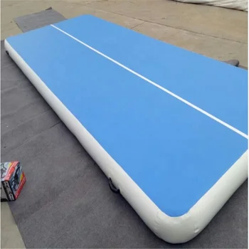 8x2m gonflable air track pour la gymnastique дешевый надувной воздушный коврик для гимнастики inflat tumbling air track mat