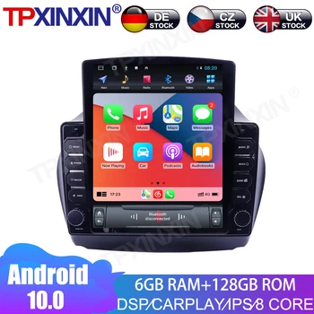 Android 10 Для Hyundai IX35 2009-2015 Автомобильный DVD Мультимедийный Радио IPS Сенсорный Экран Стерео Приемник Плеер GPS Навигационная Система