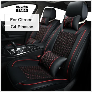 CUWEUSANG Чехол для автокресла Citroen C4 Picasso Aircross Автоаксессуары для интерьера (1 сиденье)