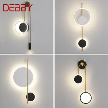 DEBBY Nordic Креативные настенные бра, современные светильники для дома, украшения гостиной в помещении