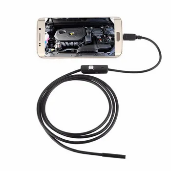 dhl или EMS 20 шт Micro USB 3,5 М Android Телефон Эндоскоп OTG 7 мм объектив инспекционная Труба Камера IP67 Водонепроницаемый 720P HD
