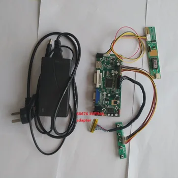 DIY VGA Audio LCD универсальный M.NT68676 Плата драйвера контроллера с адаптером питания для панели ЖК-экрана, совместимая с DIY