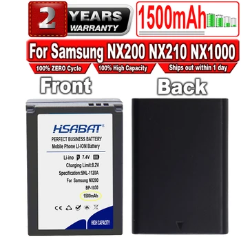 HSABAT 1500 мАч BP-1030 BP1030 BP1130 BP-1130 ED-BP1030 Батарея для Samsung NX200 NX210 NX1000 NX1100 NX2000 NX-300M L10 Камера
