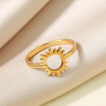 Kintal2023 Простые кольца для отношений с лазерной гравировкой, уникальный подарок на кольцо, Подарок на день рождения другу Изысканная мода из нержавеющей стали