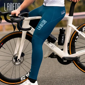 LAMEDA 2022 Новые мужские велосипедные брюки с 3D накладкой, удобные дышащие Весенне-осенние Велосипедные Длинные брюки, аксессуары для шоссейных велосипедов MTB