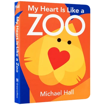 My Heart Is Like a Zoo, Детские книжки для детей 1, 2, 3 лет, Английская книжка с картинками, 9780061915123