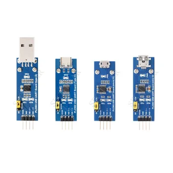 PL2303 USB UART TTL Плата V2 Разъем Micro/Mini/Type A/Type C PL2303 Модуль связи USB с UART