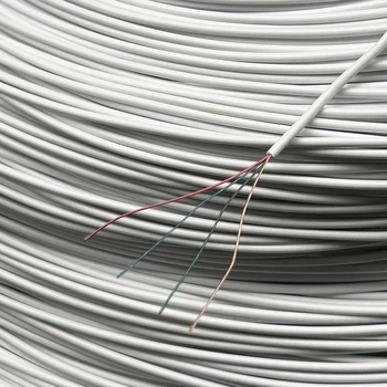 QA Эмалированный Провод Белый Полиуретановый Эмалированный Провод Прямая Пайка Эмалированного Круглого Медного провода Прямая пайка кабеля для наушников