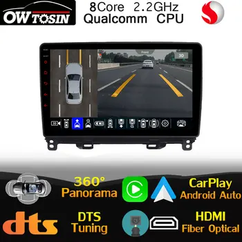 Qualcomm 8 Core Android Для Honda Fit 4 GR GS Jazz 2020-2021 Автомобильный Мультимедийный GPS Радио 360 Камера DTS HIFI Головное устройство Auto CarPlay