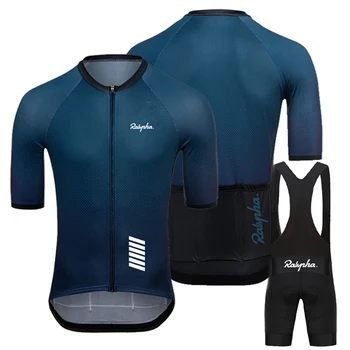 Raphaful 2023 Новое поступление, Велосипедная рубашка, Летняя мужская велосипедная одежда с коротким рукавом, Удобный Дышащий велосипедный комбинезон Cycli