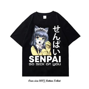 Rascal Does Not Dream of Bunny Girl Senpai Аниме Забавная летняя футболка в стиле Харадзюку для мужчин, японские футболки, женские футболки с героями мультфильмов