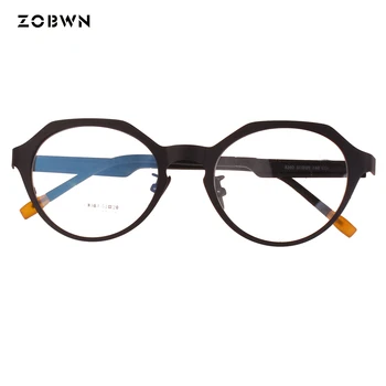 Round glasses women 안경테 vintage eye glasses men oculos de grau femininos glass spectacle oculos brand silicone очки для зрения