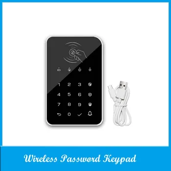 SM-MMJP 433 МГц Беспроводная клавиатура с паролем, пульт дистанционного управления, защита от удаления ткани с функцией дверного звонка, сигнализация против сноса