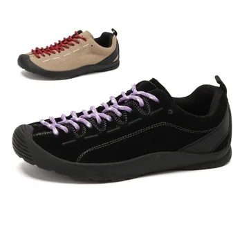 TaoBo, новая уличная кожаная походная обувь для мужчин и женщин, противоскользящие рыболовные охотничьи ботинки с толстым дном, треккинговые кроссовки для ходьбы