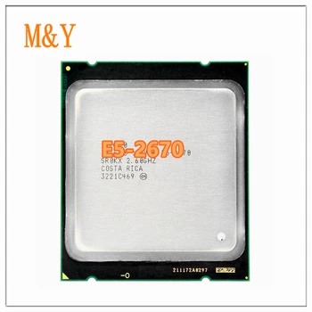 xeon e5 2670 2,6 ГГц 20 М Кэш-памяти 8,00 Гц/с LGA 2011 SROKX C2 E5-2670 Восьмиядерный шестнадцатипоточный процессор CPU