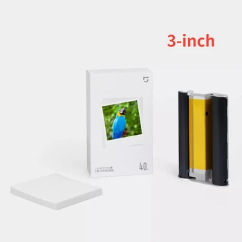 Xiaomi Mi Home Photo Printer 1S Выделенный 3-дюймовый Задний Самоклеящийся Фотобумага Цветной Скотч Набор HD Защитная Пленка Фотобумага