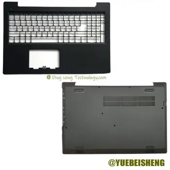 YUEBEISHENG Новый для Lenovo V130-15 V130-15IKB V330-15 Верхняя крышка Подставки для рук Рамка клавиатуры + Нижняя крышка корпуса