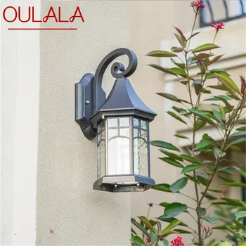 · Уличный ретро-настенный светильник OULALA, классические светодиодные водонепроницаемые бра для дома, виллы на крыльце