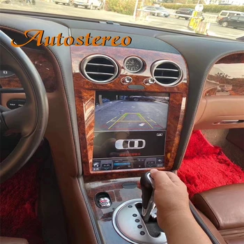 Авто Стерео Для Bentley GT Speeding Supersport Android 11 6 + 128 Мультимедийный Плеер в стиле Tesla Автомобильный GPS Навигатор Головная Магнитола