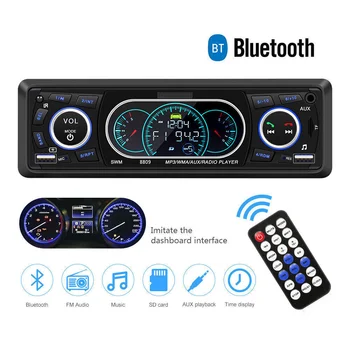 Автомагнитола 1Din, Мультимедийный MP3-плеер с громкой связью, FM AM Аудио, вход 12V USB/SD/AUX, автомагнитола для Toyota Honda