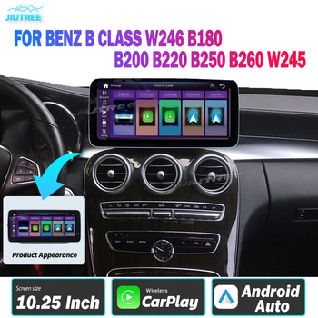Автомагнитола Linux Для Benz B class W246 B180 B200 B220 B250 B260 W245 GPS Мультимедиа Android Автомагнитола беспроводная carplay