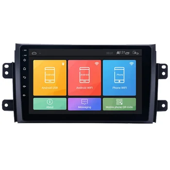 Автомобильная GPS-навигация RoverOne для Suzuki SX4 2006 - 2012 Сенсорный экран Android 12, радио Стерео аудиоплеер + камера заднего вида