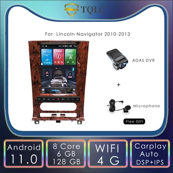 Автомобильный радиоплеер TQLC Android для Lincoln Navigator 12,1 